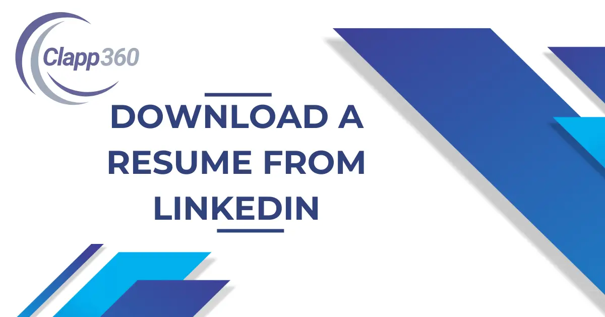 Download a Resume