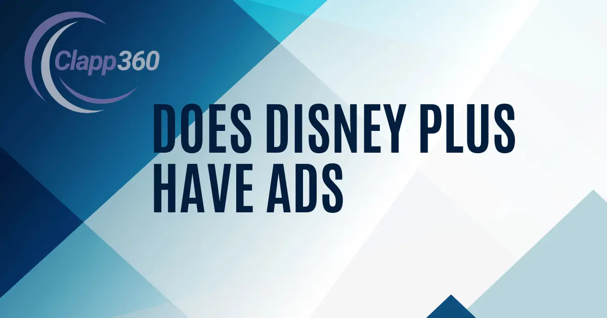 Banner asking if Disney Plus includes advertisements