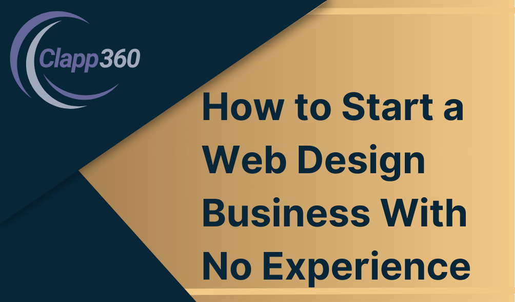 illustrating how to start a web design business with no experience