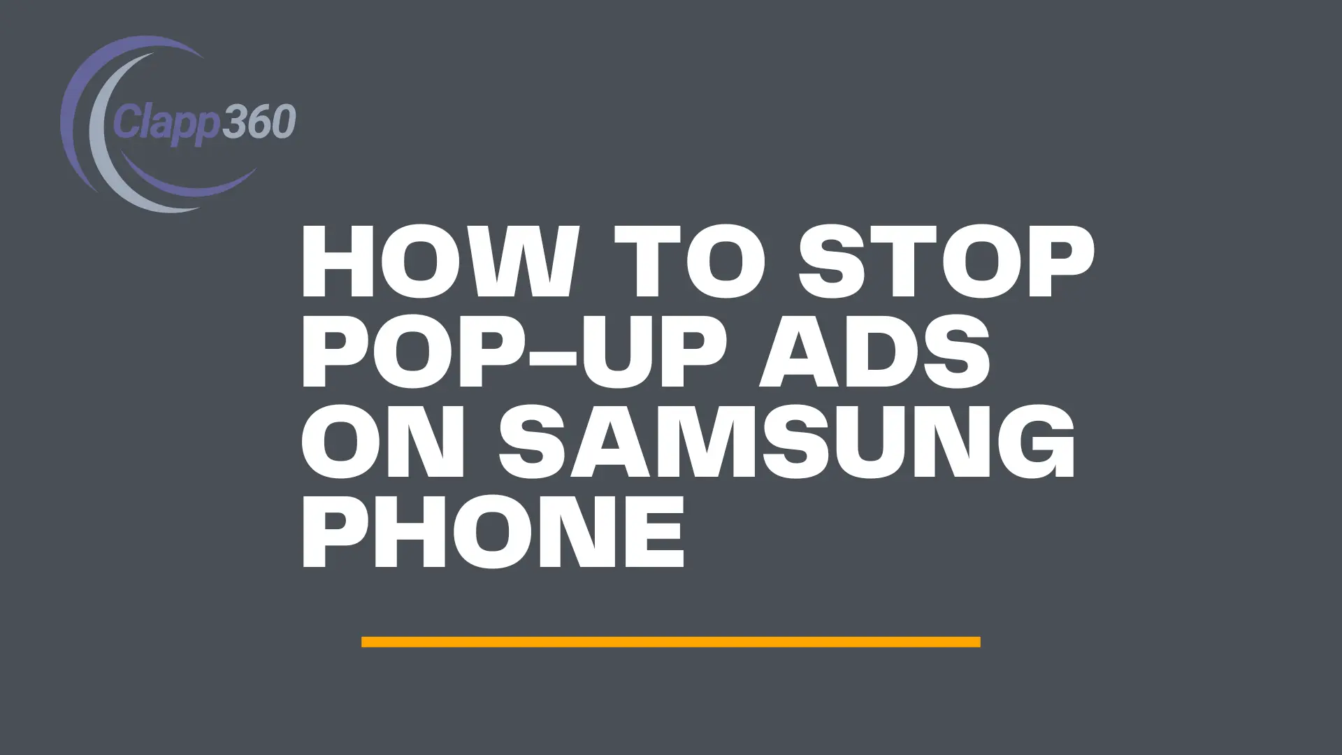 How to Stop Pop-up Ads on Samsung Phone