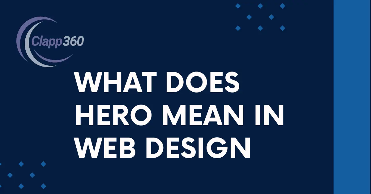 What Does Hero Mean in Web Design