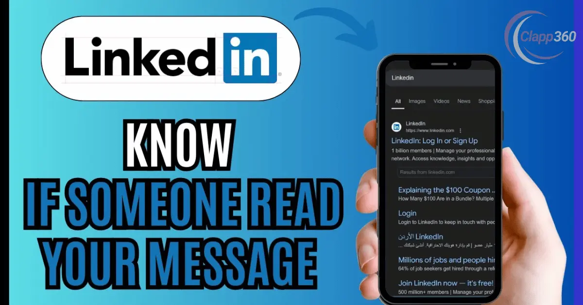 know if someone read your message